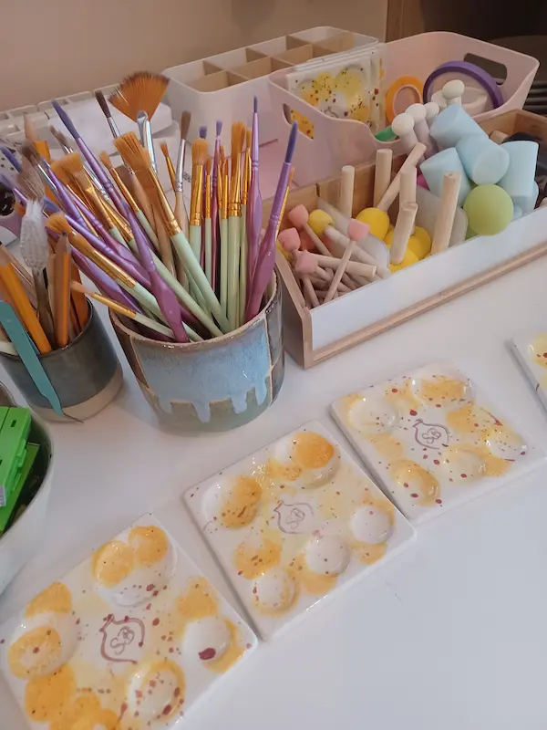 photo peinture ceram - Café céramique dans le Médoc Café céramique dans le Médoc